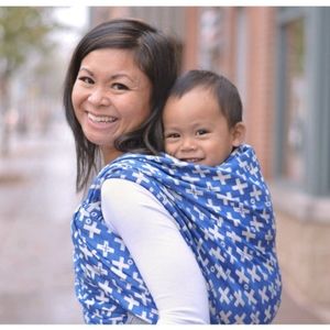 Size 7 TEKHNI baby carrier wrap woven